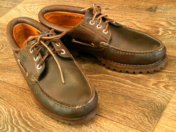Timberland (оригинал) - кожаные ботинки разм.43, фото №12