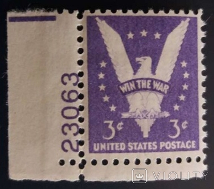 США 1942 г., Win the War, MNH