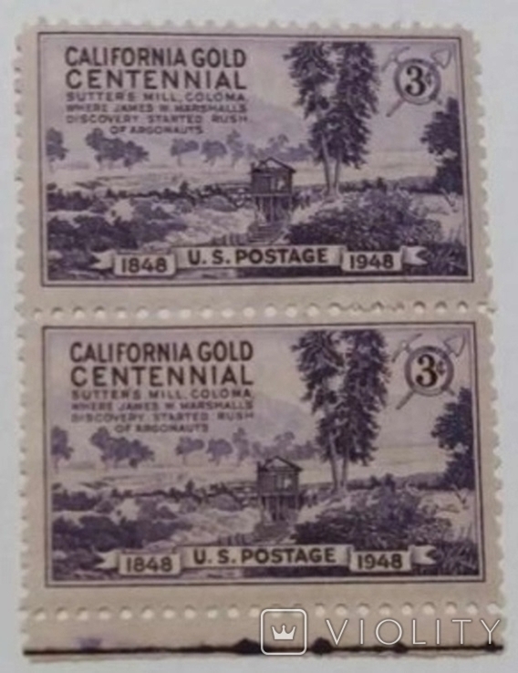 США 1948 г., Штат Калифорния, MNH
