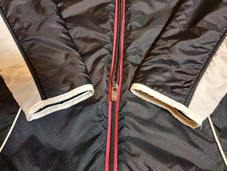 Куртка легкая. Ветровка на флисе TCM BODY STYLE нейлон флис р-р 40-42, фото №8