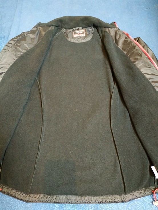 Куртка легкая. Ветровка на флисе TCM BODY STYLE нейлон флис р-р 40-42, photo number 9