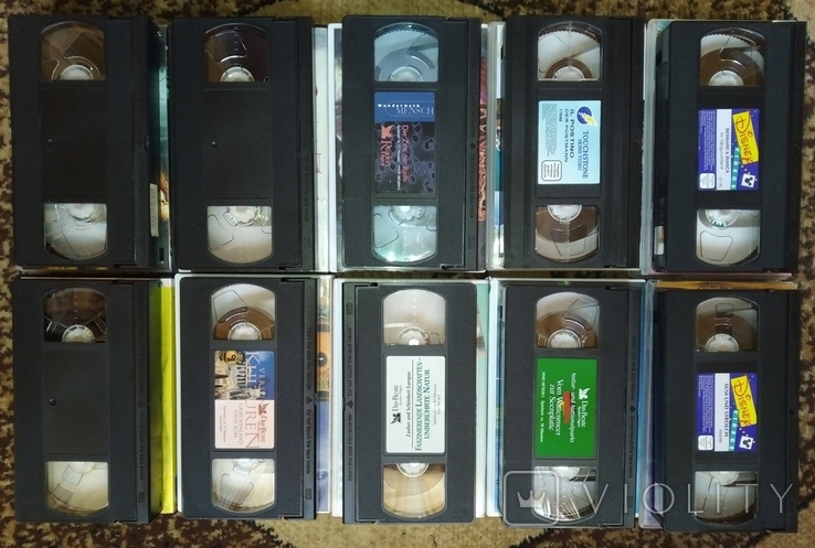 10 видеокассет из Германии, фото №3