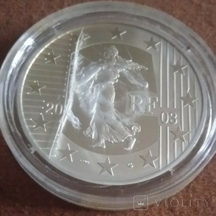 Франция, 1 1/2 евро 2003, фото №3