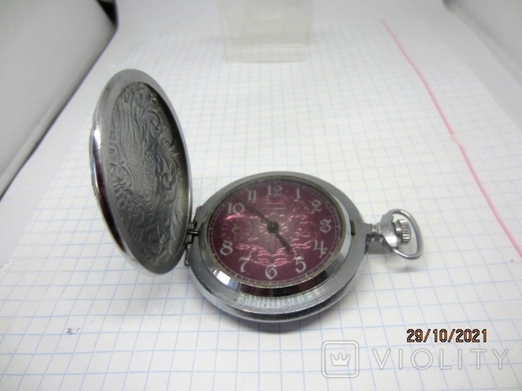 Pocket watch zipper USSR 1980-89, photo number 5