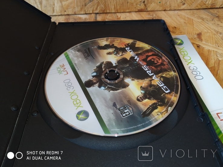 Диск с игрой " Gears war " на xbox360, фото №3