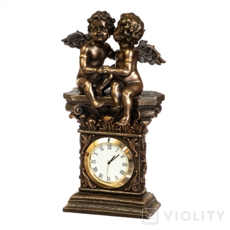 Ангельские часы 20.20. Коллекционная статуэтка Veronese на лошади75780a4.