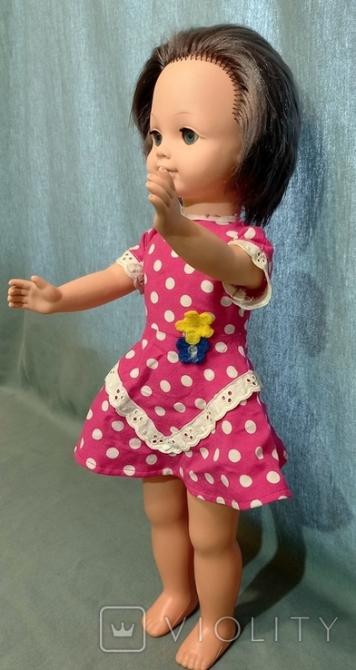 Doll GDR Native Dress Heels Reinforced Thoughtful 166 50 cm, photo number 3