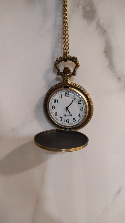 Часы карманные - декор Роза - унисекс, photo number 3
