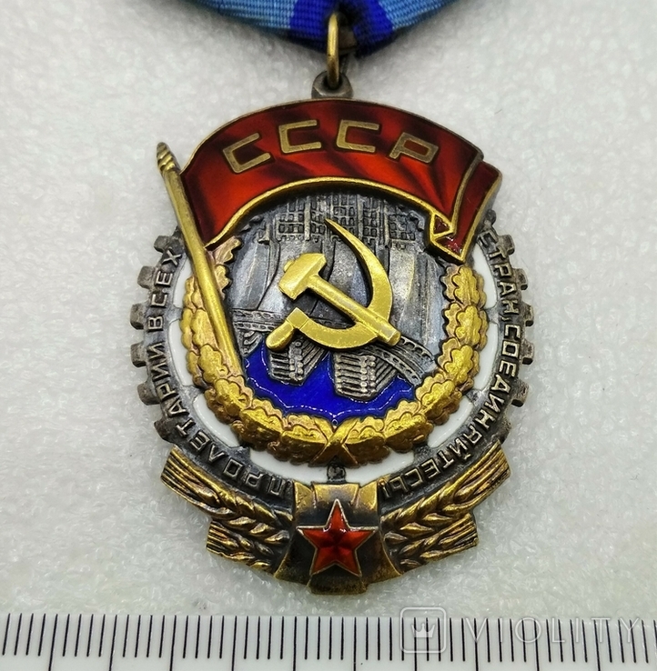 Орден Трудового Красного Знамени Большой Овал, фото №3
