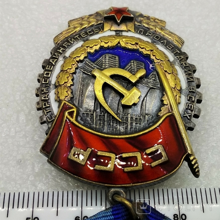 Орден Трудового Красного Знамени Большой Овал, фото №5