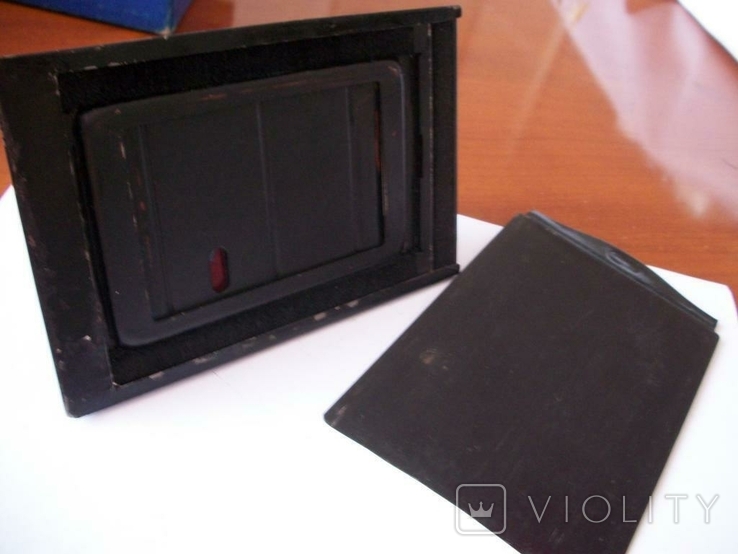 Роль кассета металлическая под пленку для гармошек, 1950-60-x годов, фото №5