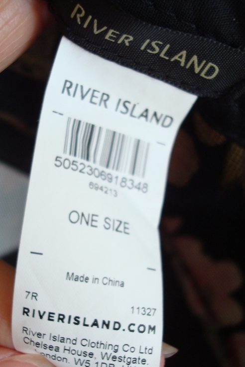 River Island Стильная женская кепка набивной бархат велюр цветная, photo number 8
