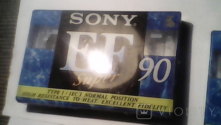 Кассеты ( аудио)..Sony EF90..-6 шт. запечатанные..
