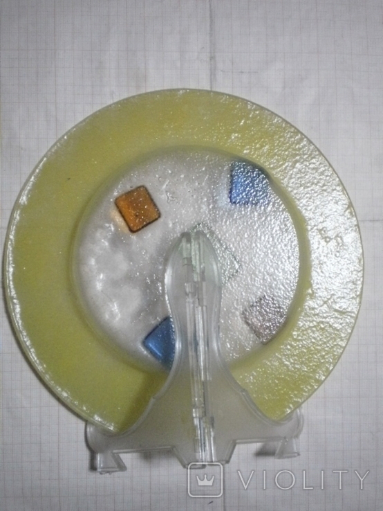 Декоративная тарелка муранское стекло, фото №4