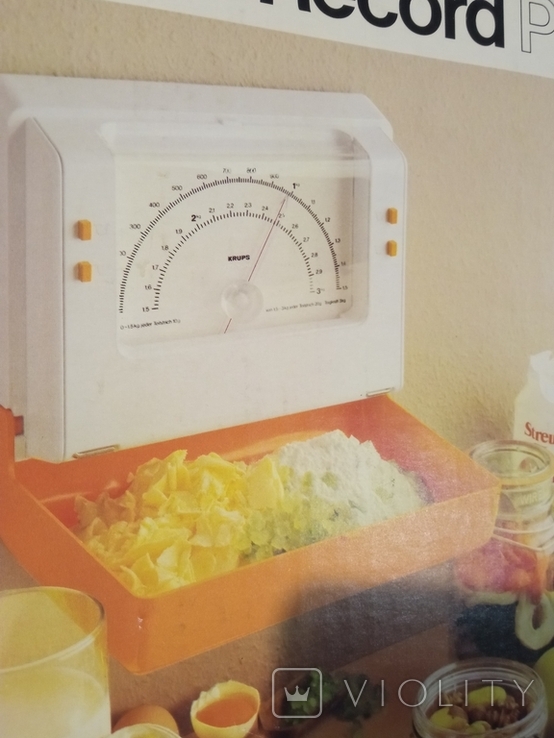 Кухонные настенные весы Krups 1980-го года Ирландия, фото №3