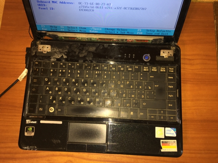 Ноутбук Fujitsu Lifebook SH531 13,3" B950/HM65/2gb/500gb/Intel HD+GF410M крышка оторвана, фото №6