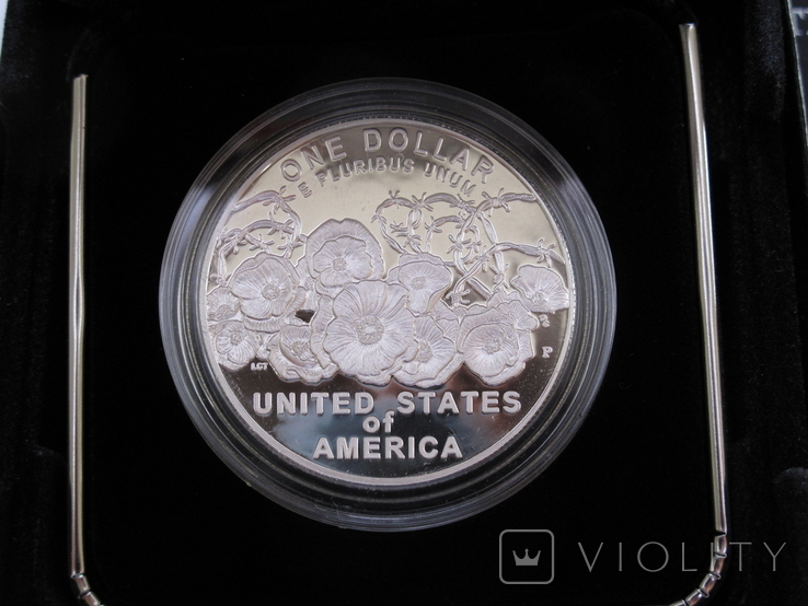 1 доллар США (серебро): "Первая мировая война" (2018 г.), фото №5