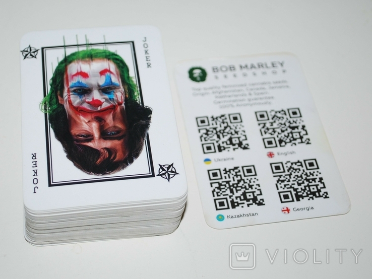 Коллекционные игральные карты Боб Марлей 54 шт., фото №8