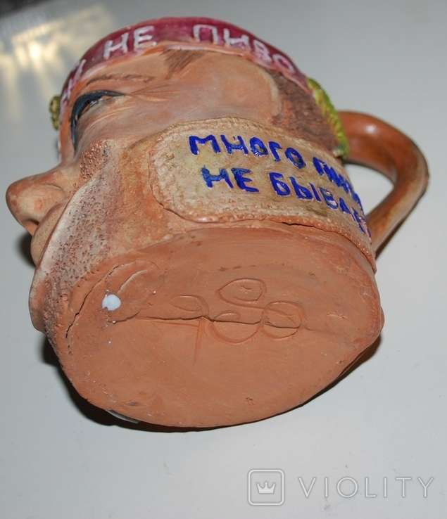 Потешная авторская пивная кружка, Севастополь - 13х16х9 см.(с ручкой), фото №10