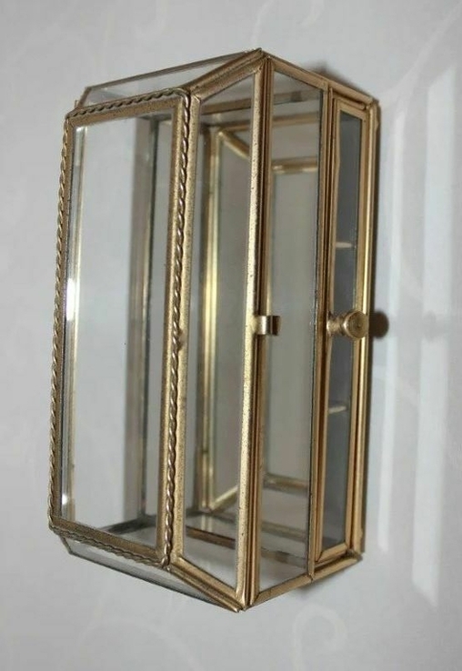 Прозрачная шкатулка с зеркальным дном (Испания), фото №6