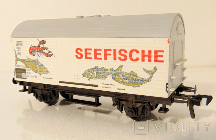 Вагон грузовой Seefische Fleischmann, HO., фото №7