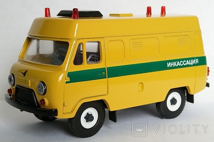 Маштабна модель 1:43. UAZ 3962. Инкассация.