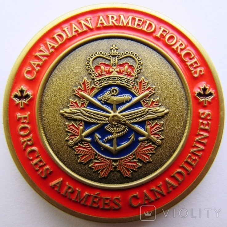 Канада, медаль "Вооруженные силы Канады" 1985 г.
