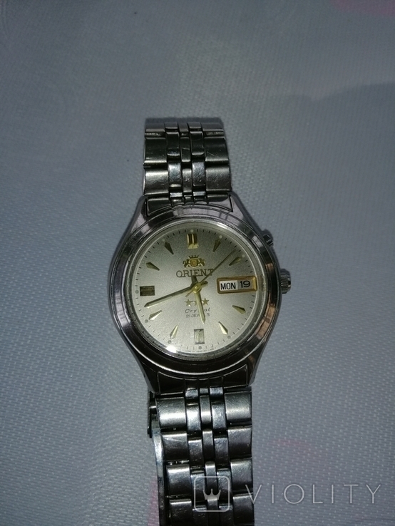 Orient межанические мужские часы, фото №3