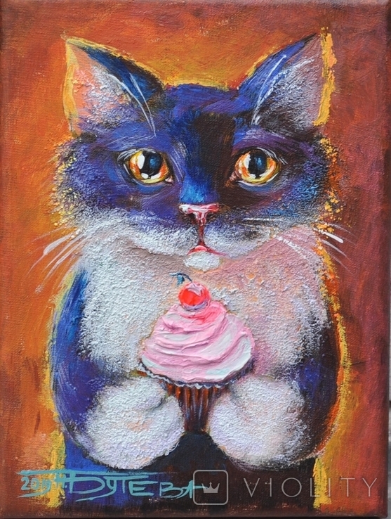 Серія картин "Beautiful Cat`s" ( Н. Бутєва)