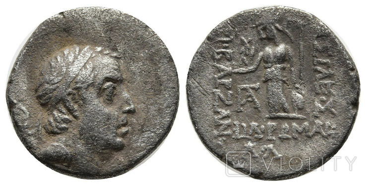 Каппадокия, Ариобарзанес ІІІ . Драхма