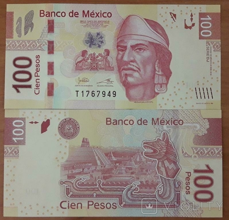 Мексика Мексика - 100 песо 2019 ( 2020 )