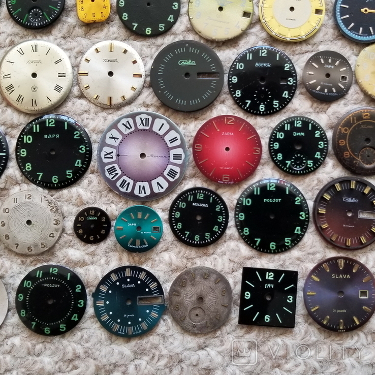 Много циферблатов для часов (120 шт), фото №10
