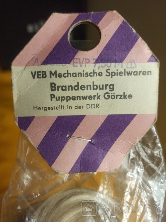 Винтажная кукла, кукла ГДР, veb mechanische spielwaren Brandenburg, фото №3