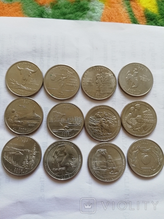 Коллекция монет сша, фото №9
