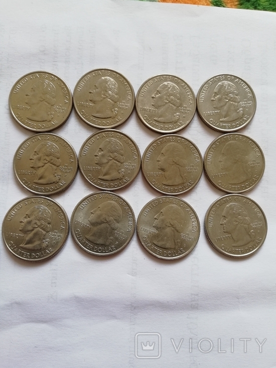 Коллекция монет сша, фото №11