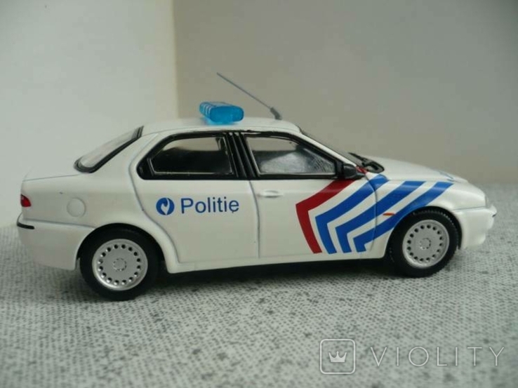 Alfa Romeo 156 - полиция Бельгии 1:43 Полицейские машины мира №49, фото №4