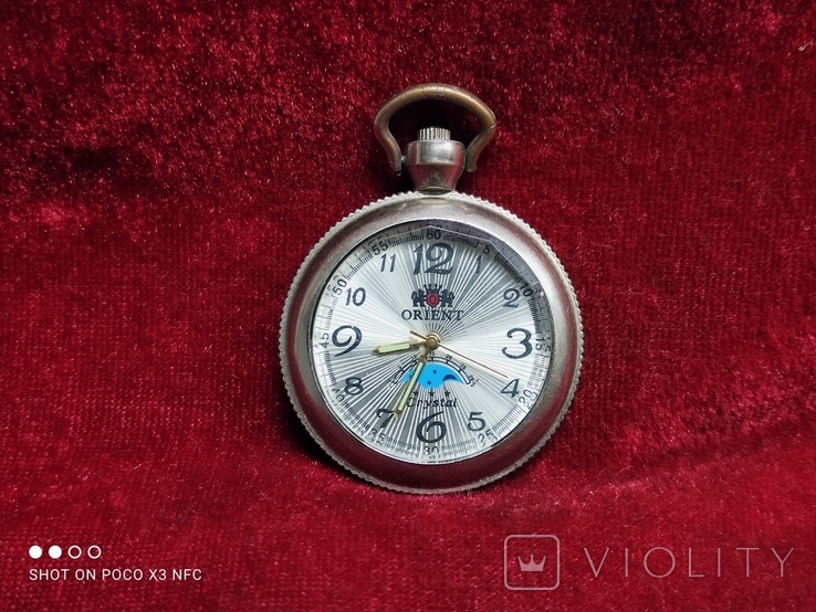 Карманные часы-имитация Orient Crystal, фото №3