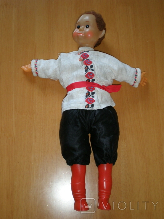 Паричковая кукла московской фабрики. Клеймо, высота 47см.
