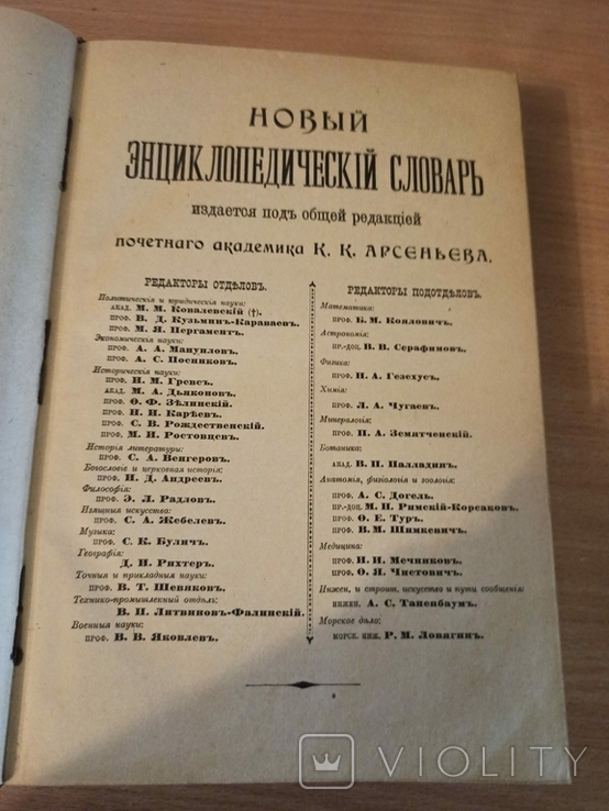 Новый энциклопедический словарь 1916 год., фото №10