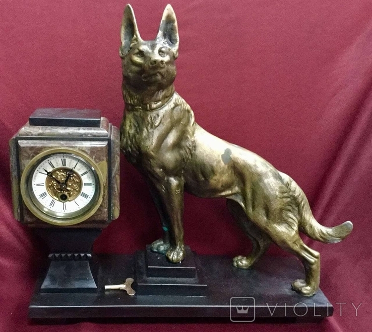 Часы с собакой, фото №2