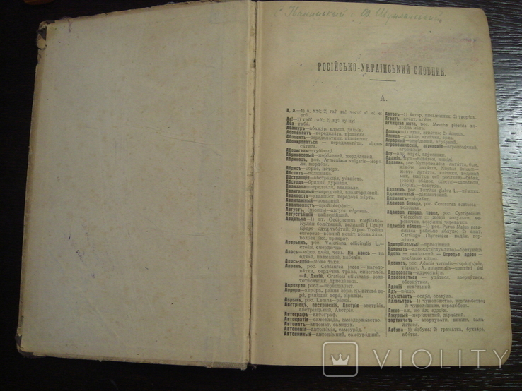 Російсько-український словник С. Іваницького, Ф. Шумлянського, 1918, фото №5