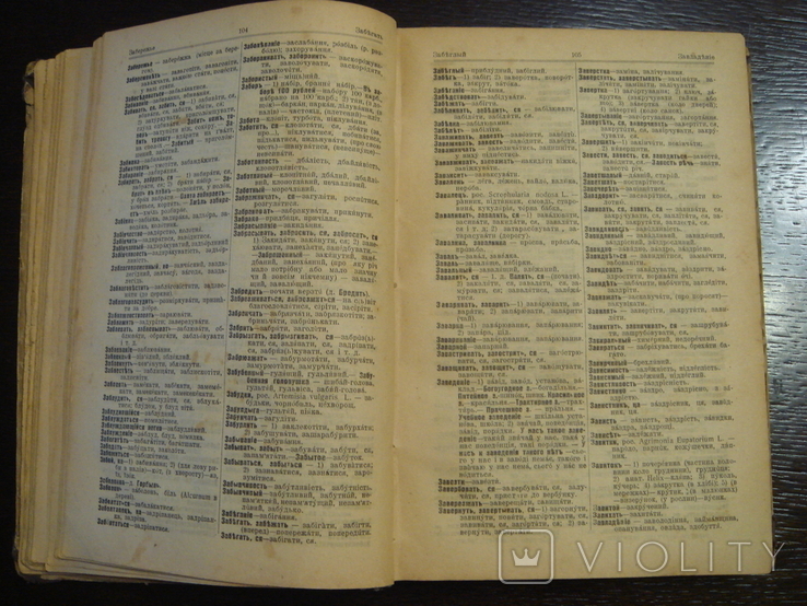 Російсько-український словник С. Іваницького, Ф. Шумлянського, 1918, фото №6