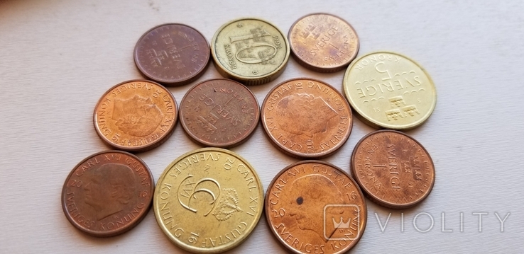 Монеты разных государств мира одним лотом, фото №2