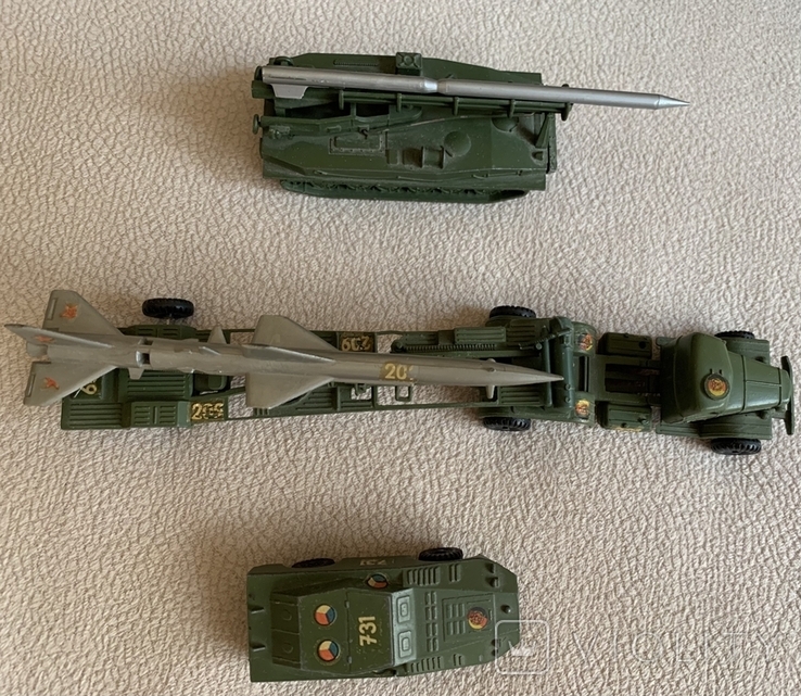 Модели военной техники. 3 штуки, М 1:87 (HO). espewe, ГДР