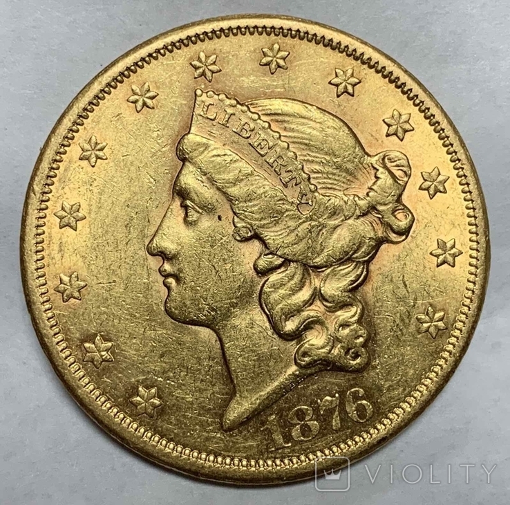 20 Долларов 1876 г. США