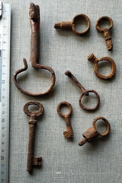 Ключи старинные, фото №3