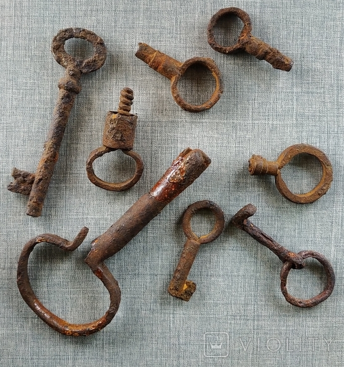 Ключи старинные, фото №6