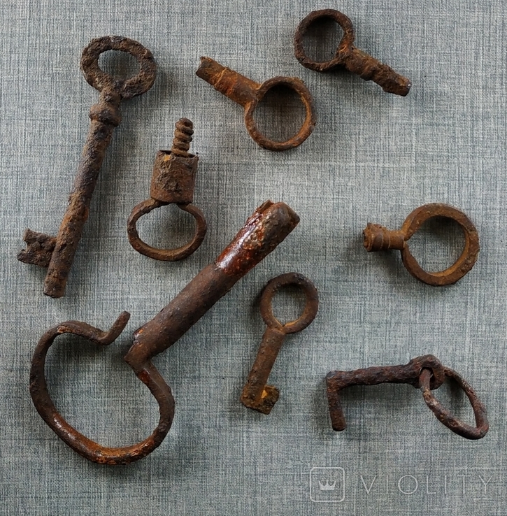 Ключи старинные, фото №7