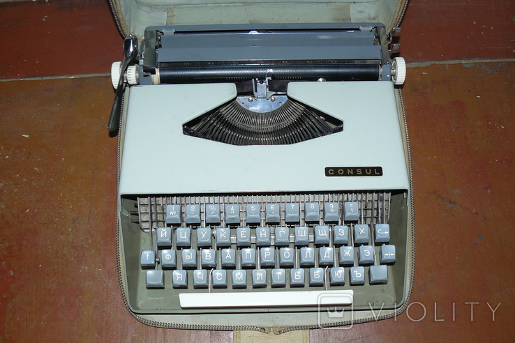Пишущая машинка Consul ( ГДР), фото №3