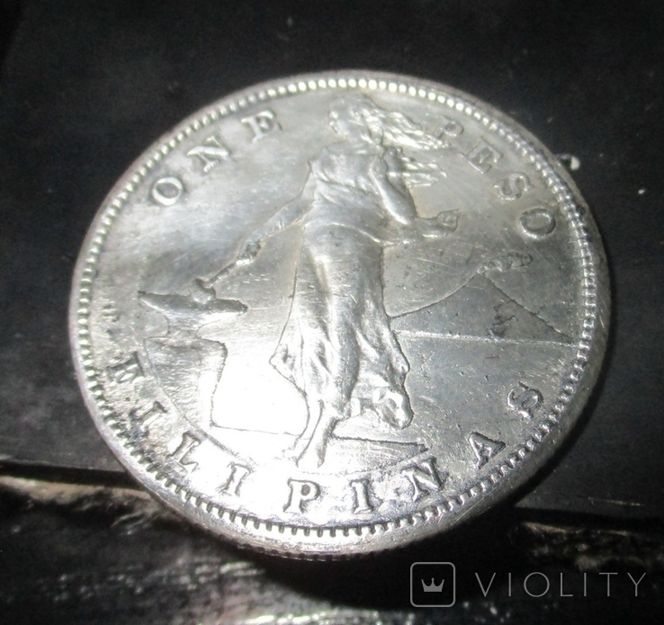 Филиппины США Песо 1907 (доллар)